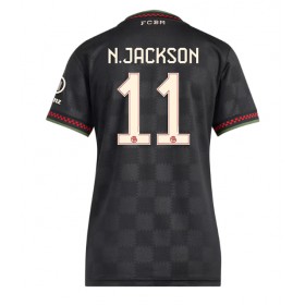 Dámské fotbalový oblečení Bayern Munich Nicolas Jackson #11 Tretí košile 2025-26 Krátkým Rukávem